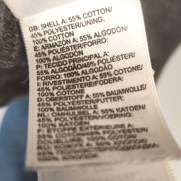 The North Face Women's Hoodie Charcoal Gray Pink Letters Size Medium - Picture 8 of 10